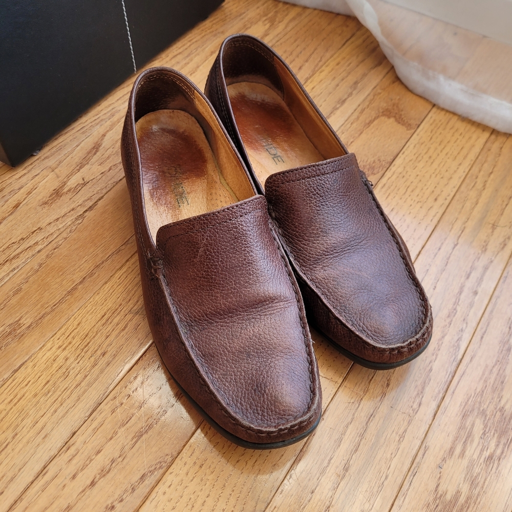 Brown Leather Loafers